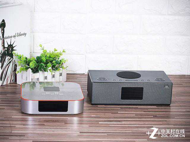 能为手机无线充电 JBL蓝牙闹钟桌面音响评测