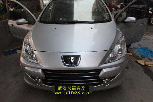 标致307汽车音响改装 JBL套装喇叭 汽车隔音