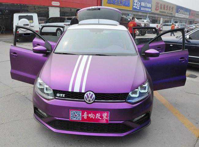 厉害了word哥  大众POLO改装ETON和至尊魔雷音响