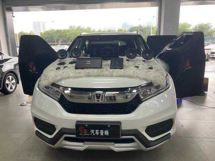 本田冠道汽车音响改装听爱卓602—中山粤声专业音响店