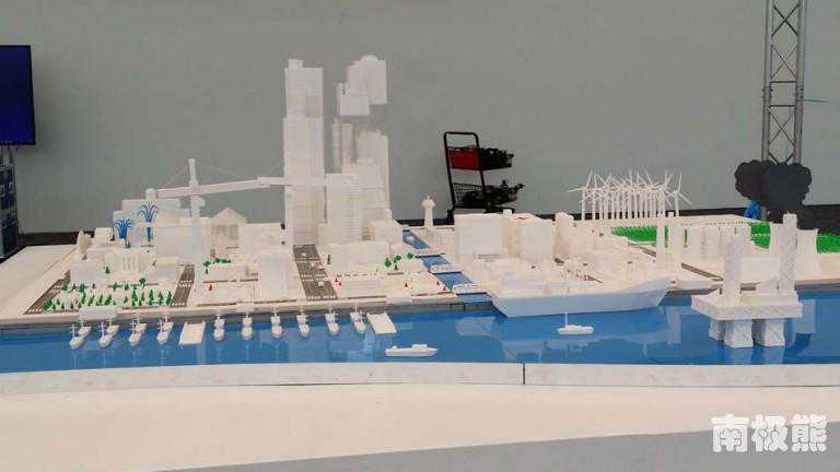 SD3D与Aon合作3D打印整座城市微缩模型