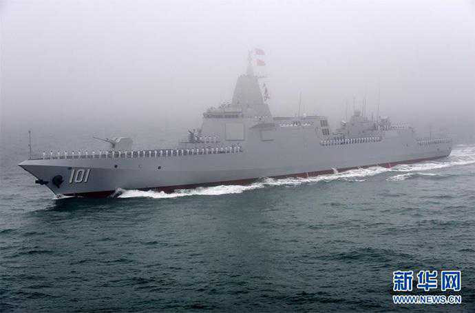 海军盛大阅兵有何亮点：万吨大驱和神秘核潜艇首次公布名字