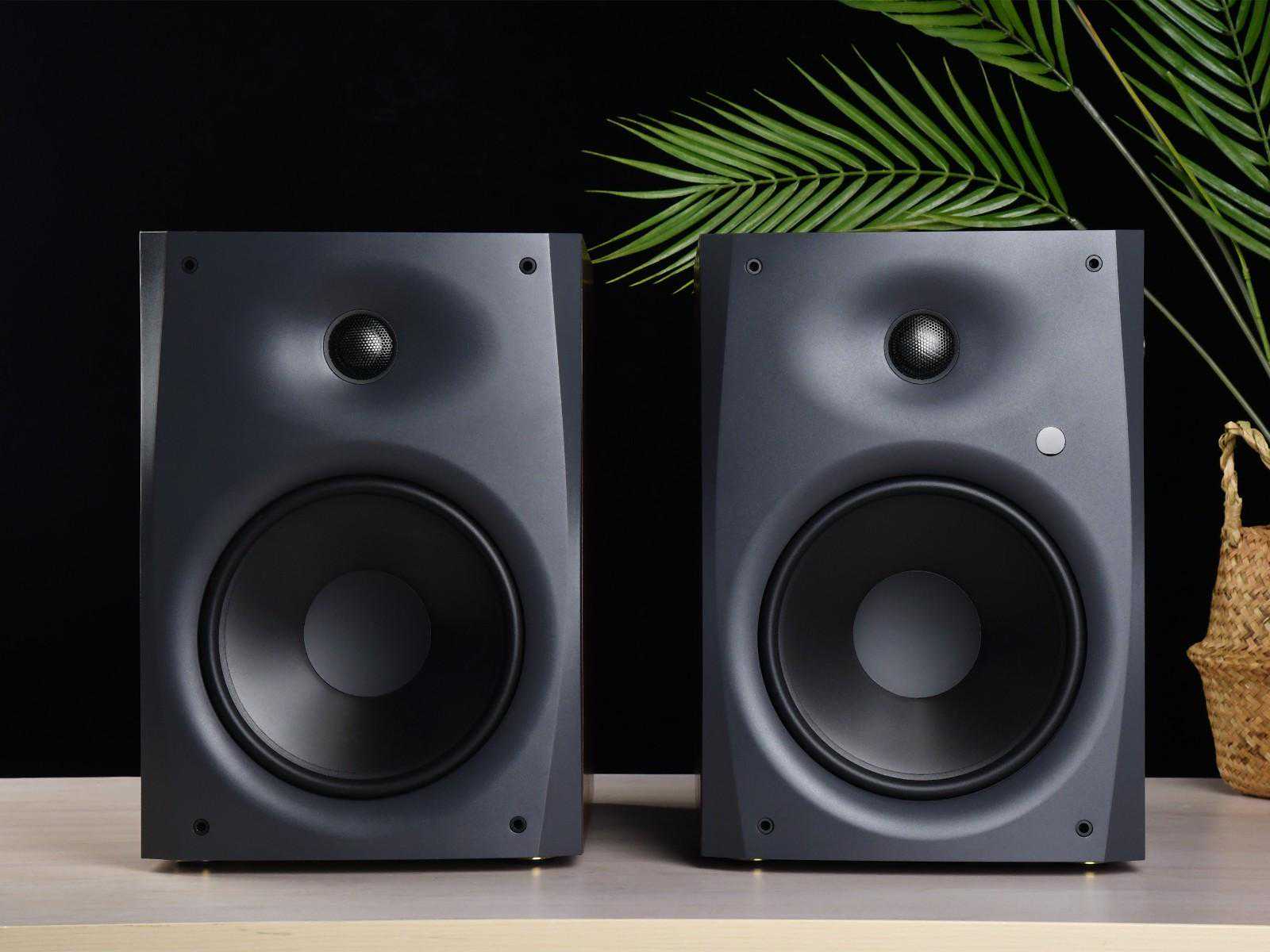 双声道480W不失真功率 惠威D1500书架音箱开箱