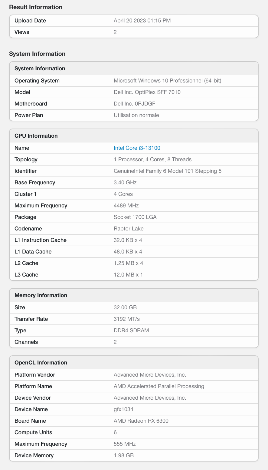 AMD最新亮机卡RX 6300跑分曝光：不如R7 6800H核显