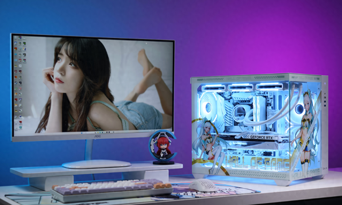 可以畅玩CF，预算万元内，颜值性能都拉满的13600KF+4070主机分享