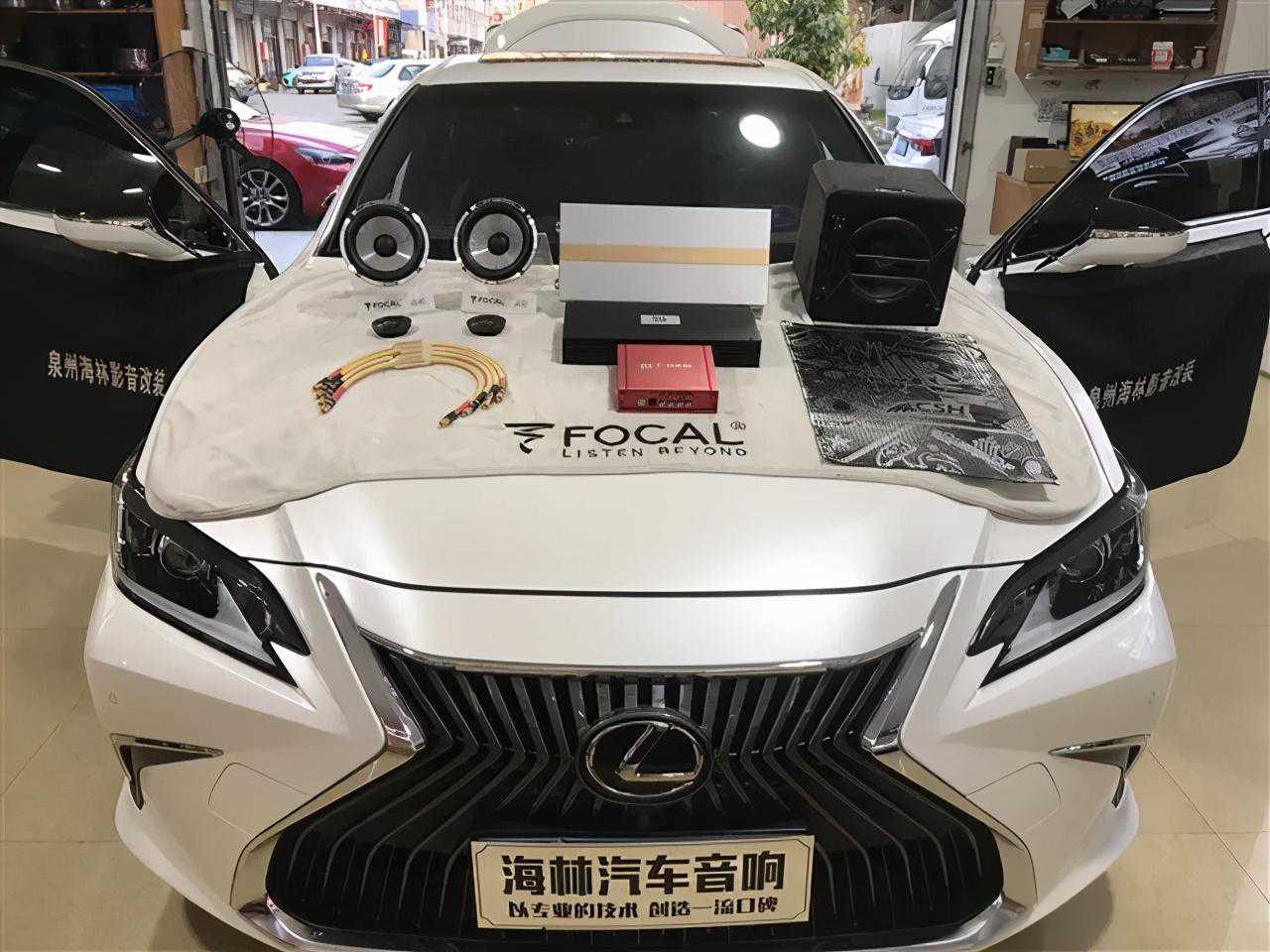 雷克萨斯ES音响改装劲浪165W—XP两分频，置身音乐现场的聆听体验