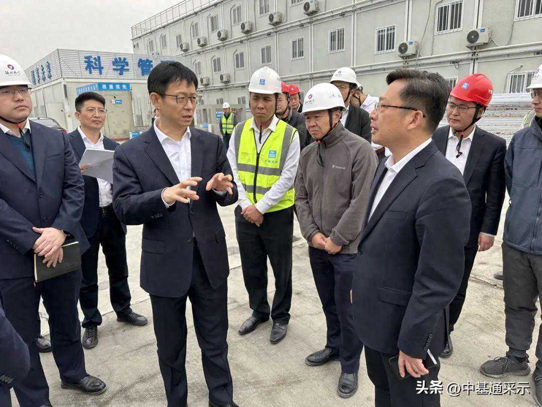 厦门航空谢兵赴中建安装公司河北航大兴机场运营基地（一期）调研