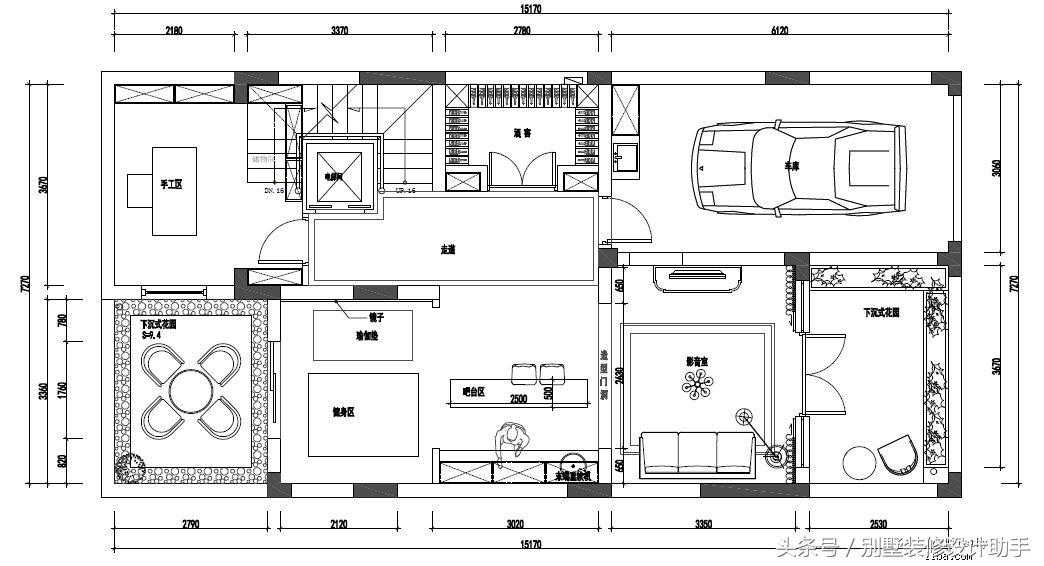 370㎡小联排装修记录，业主居然全程视频监控，估计没有工人敢乱来
