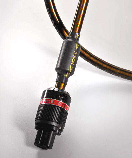 给你漆黑背景，丰盈乐韵 TIGLON MGL-DFA10 电源线